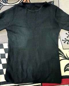 Black Long Sleeve Top