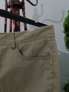 khaki cotton skirt