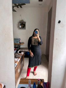 Elegant Black Kurti