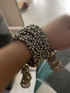 Silver Beaded Bracelet