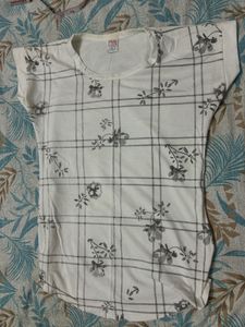 Floral Print T Shirt
