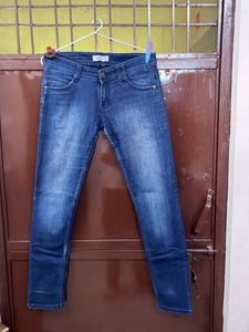 Mavie Blue Slim Fit Denim Jeans