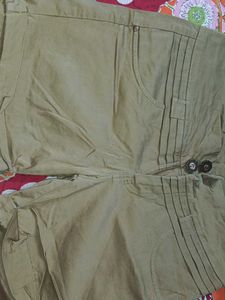 Khaki Casual Shorts