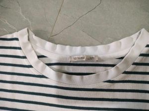 Zara White Tshirt Top