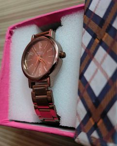 Stylish Rose Gold Watch