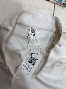 White Shorts Set