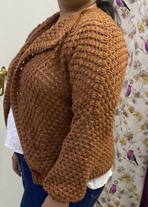 Crochet Knit Cardigan