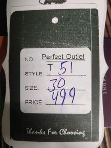 T-51 Size 30 Bootcut Women Denim Jeans