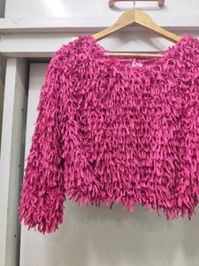 Pre-winter Fashion Tassel Crop Top