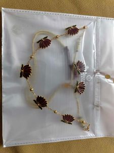 Lotus Necklace &amp; Earring Set