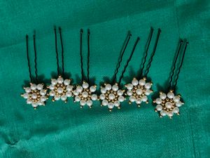 Pearl Handmade Jewellery/ Hairpin