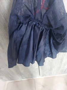 Navy Blue H&amp;M Tulle Skirt