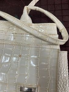 Cream Colour Handbag