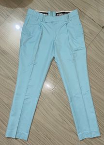 Sky Blue Tailored Stitch Pants