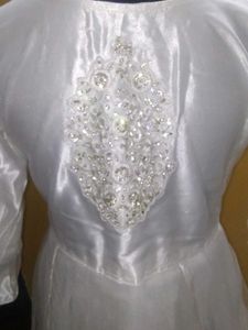 White Ethnic Gown 😍