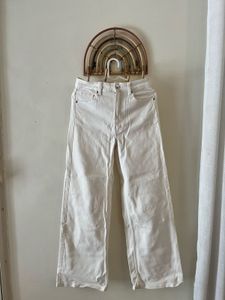 White Wide Leg Jeans