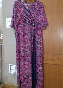 Floral Print Maxi Dress