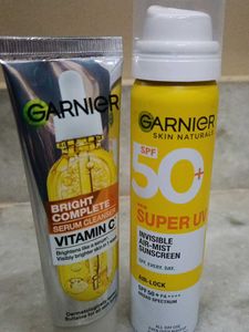 Facewash And Sunscreen