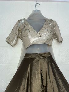 SATIN LEHENGA CHOLI
