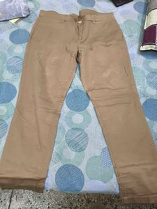Cantabil Khakhi trouser for women in 34 waist