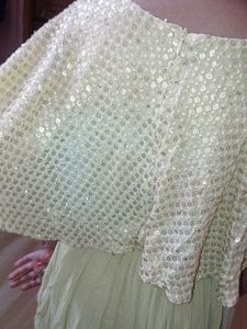Cape Style Lehenga Choli (Party Wear)