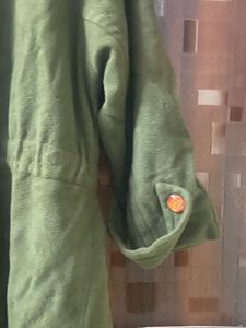 Green Wool Coat