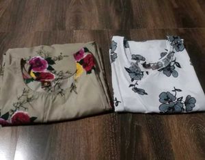 pack of 2 Floral Print Fit &amp; Flare Dress