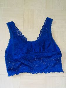 Blue Lace Bralette