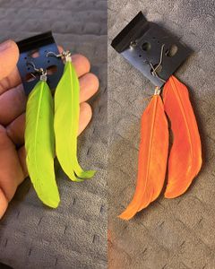 Set of 2 Feather Earrings