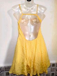 Defective piece Yellow Sundress