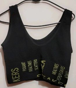 Black ⚫ Sports Bra For 28 B