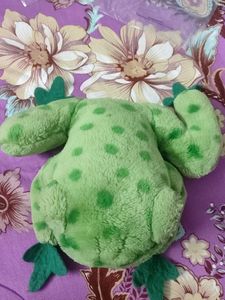 Cute Green Frog Plush Toy
