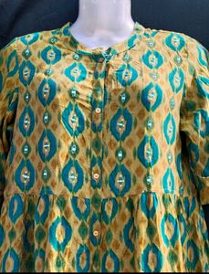 New Long Full Flare Kurta Without Any Flaws