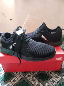 Puma Black Running Shoes
