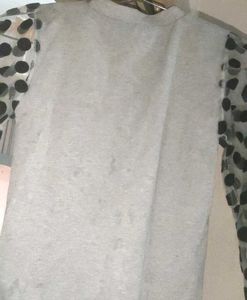 Polka Dot Sleeve Top