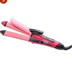 Nova 2 In 1 Straightener N Curler