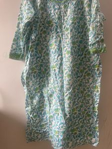 Floral Print Kurta 3 Piece Set