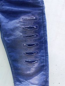 Cotten Blend Half Jeans 👖