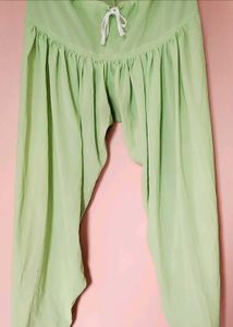 Green Harem Pants