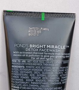 Ponds Charcoal Detox Face Wash