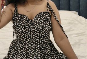 Daisy Print Mini Dress
