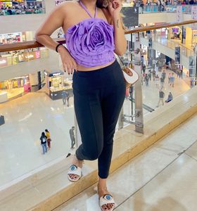 Lavender Crop Top 💜