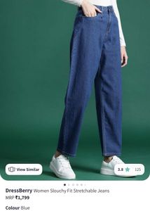 DressBerry Slouchy Fit Blue Jeans