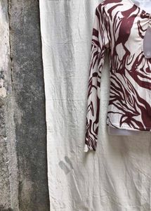 I. MESH CUTE DEEP NECK TOP