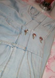 Light Blue High-Waist Skinny Jeans 🦋