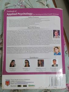 It&#39;s A Psychology Book For 1 Year Nursing Students