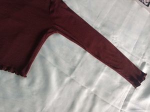 Cute Tie-Front Top