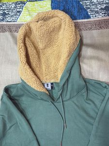 Green Fleece Hoodie