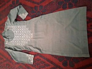 Grey Formal Ethnic Kurta 🩶✨