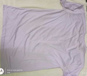 mauve Chinese dragon printed tshirt